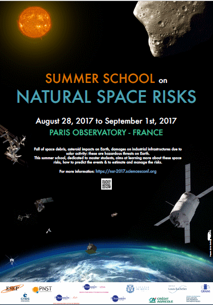 SUMMER SCHOOL ON “ NATURAL SPACE RISKS